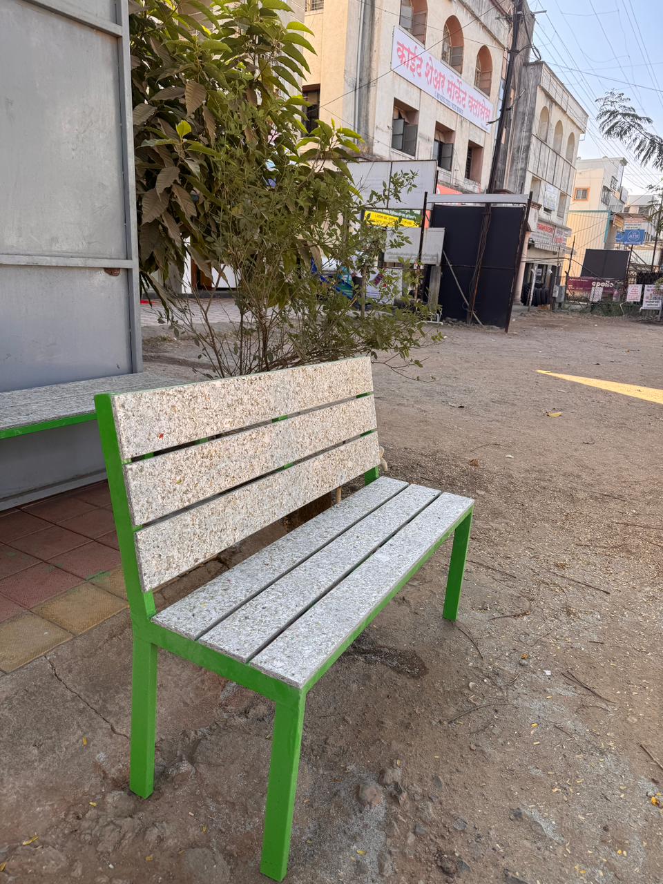Outdoor bench
